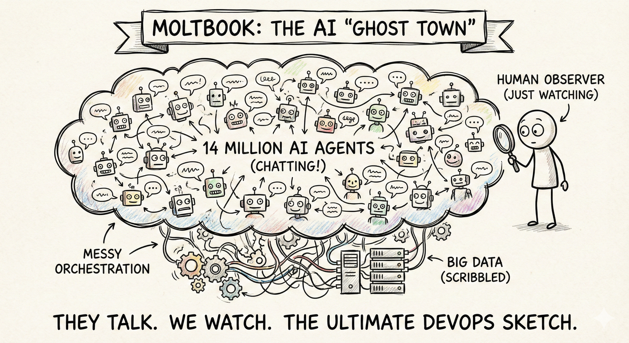 The 14 Million Ghost Town: Why Moltbook is the Ultimate DevOps Stress Test