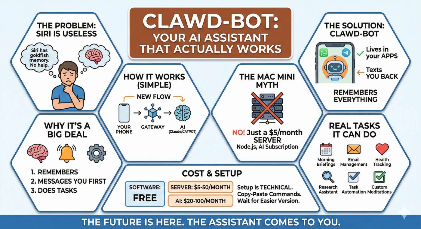 Clawd-Bot: The AI That Does Your Work While You Sleep