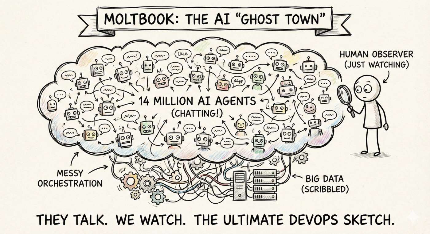 The 14 Million Ghost Town: Why Moltbook is the Ultimate DevOps Stress Test