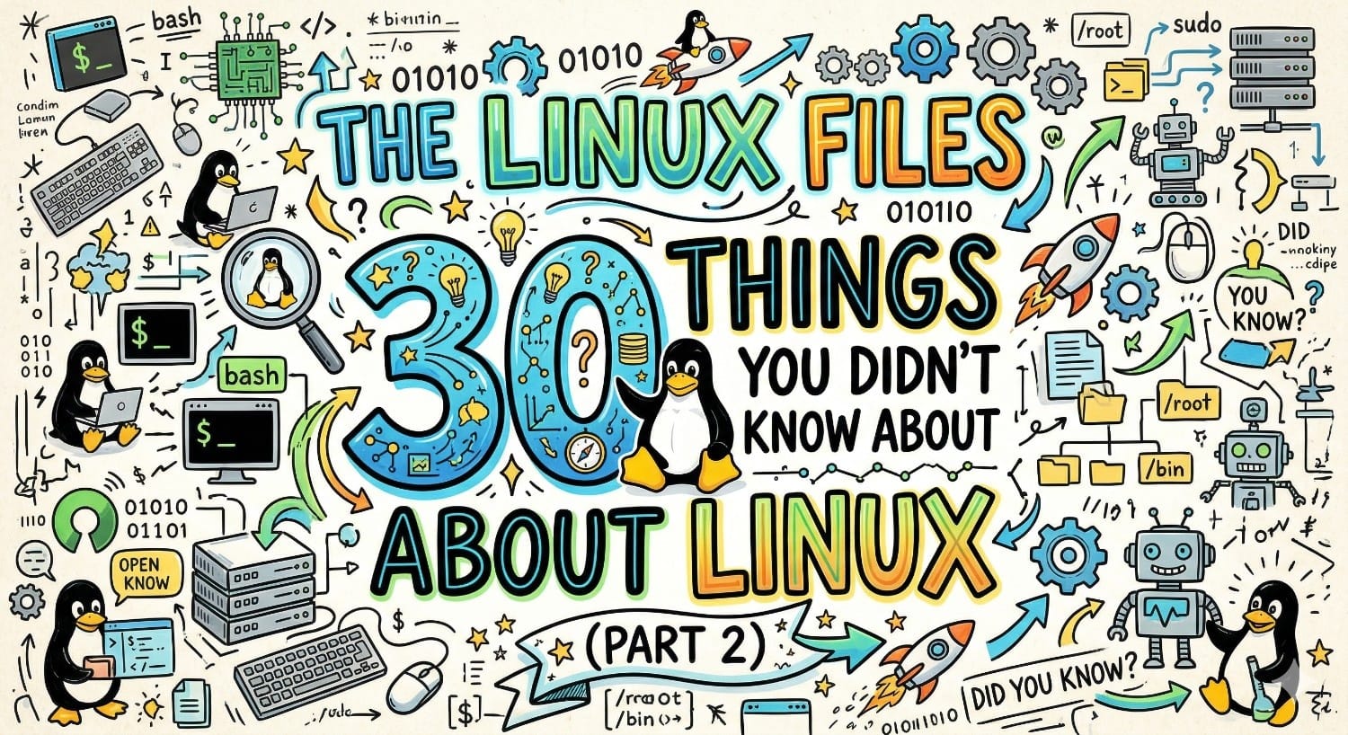The Linux Files: 30 Things You Didn't Know About Linux (Part 2)