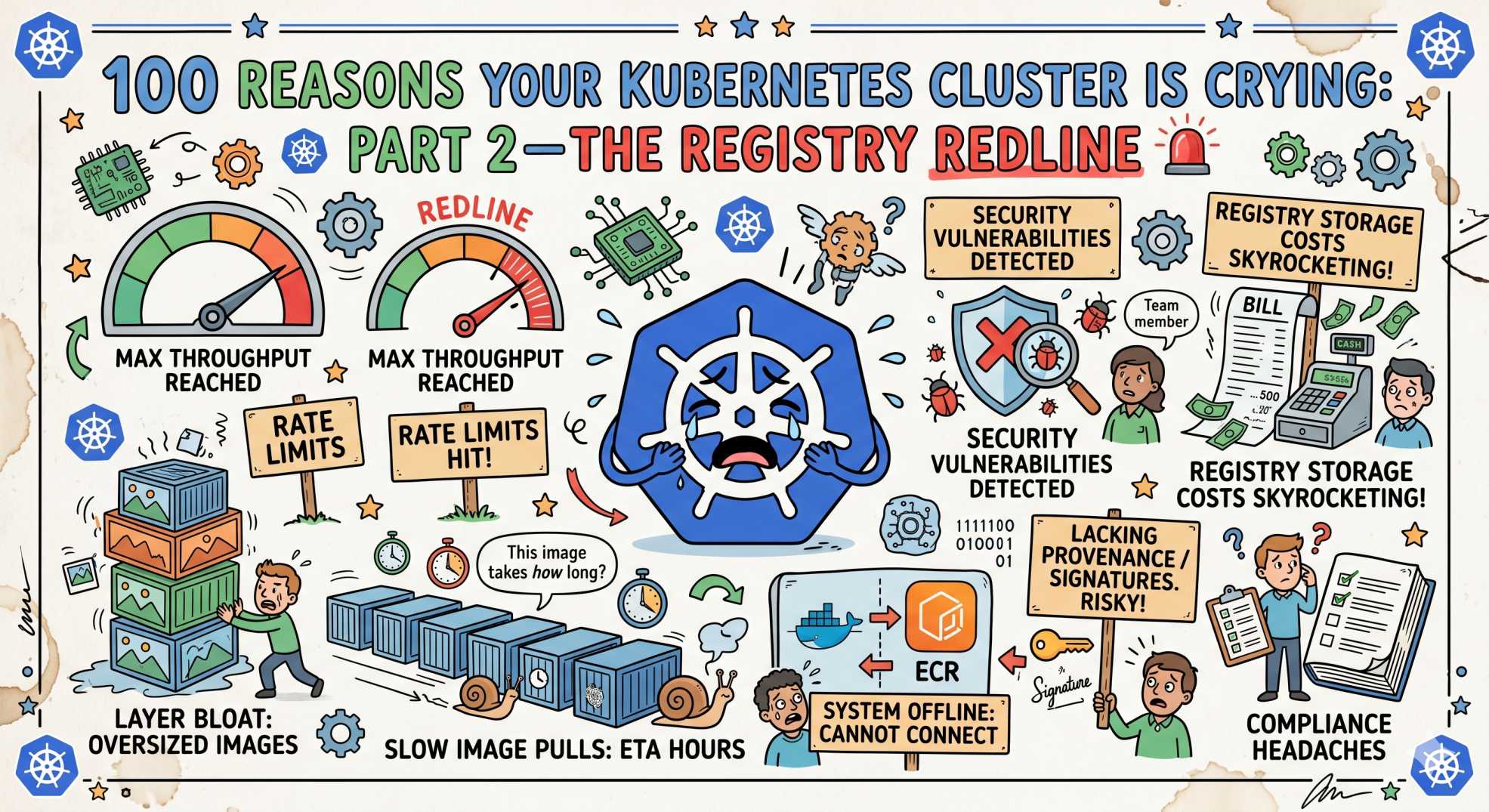 100 Reasons Your Kubernetes Cluster is Crying: Part 2-The Registry Redline 🚨