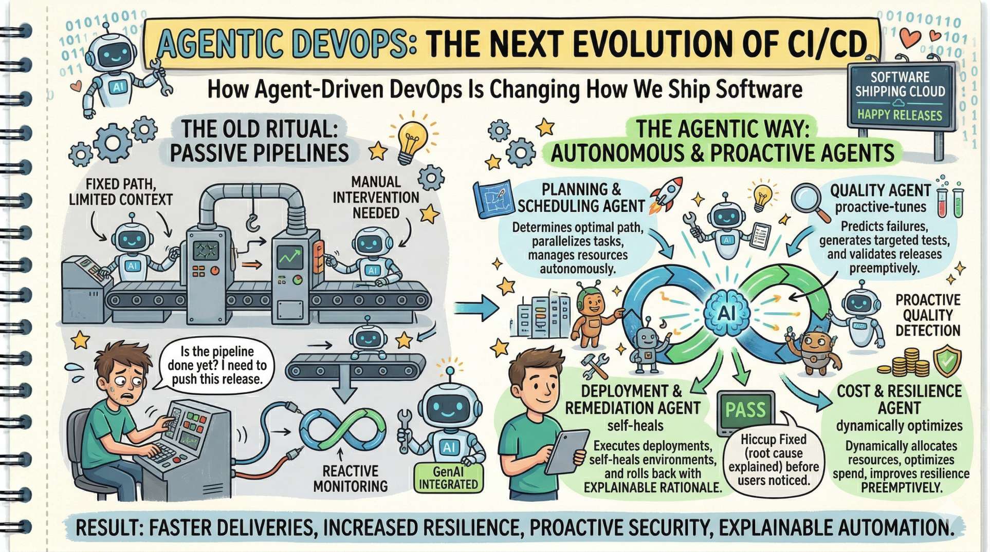 Agentic DevOps: The Next Evolution of CI/CD