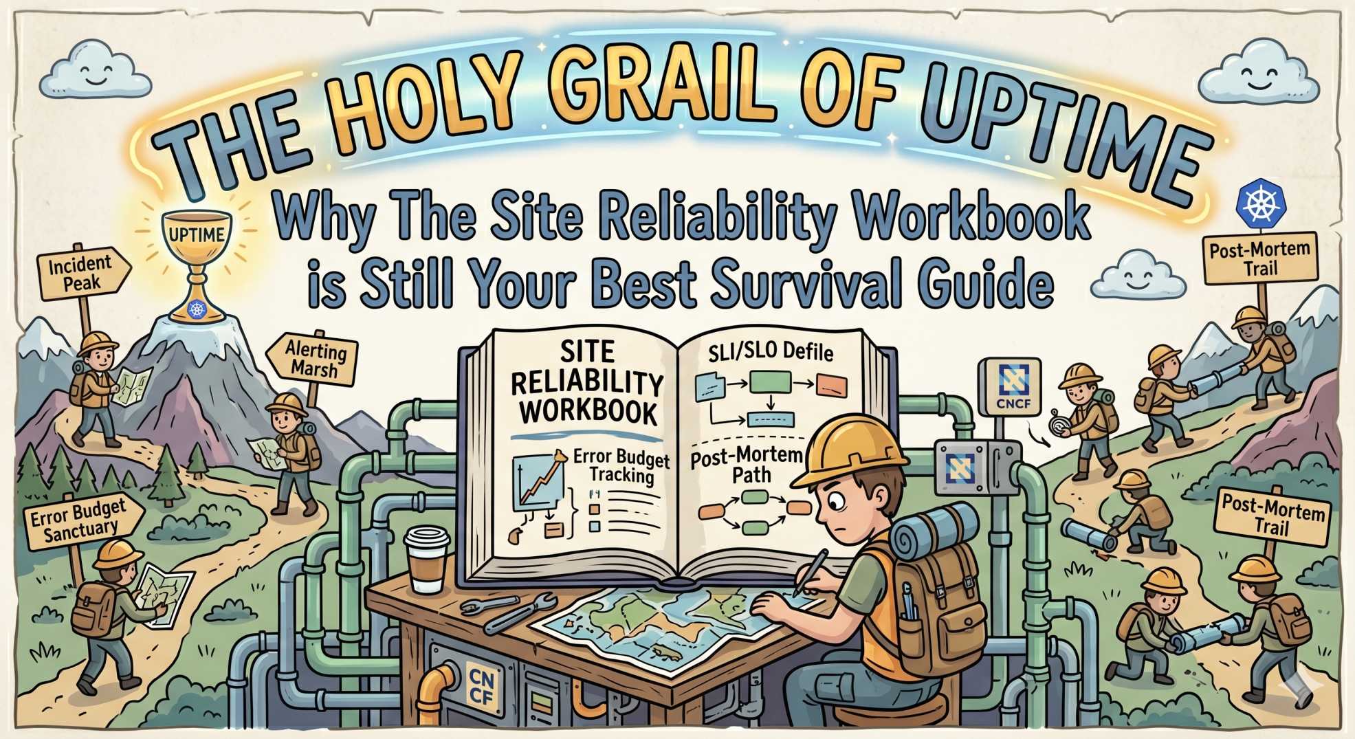 The Holy Grail of Uptime: Why The Site Reliability Workbook is Still Your Best Survival Guide