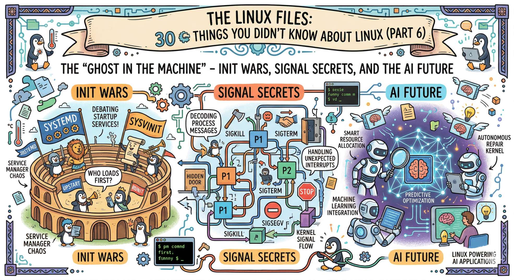 The Linux Files: 30 Things You Didn't Know About Linux (Part 6)