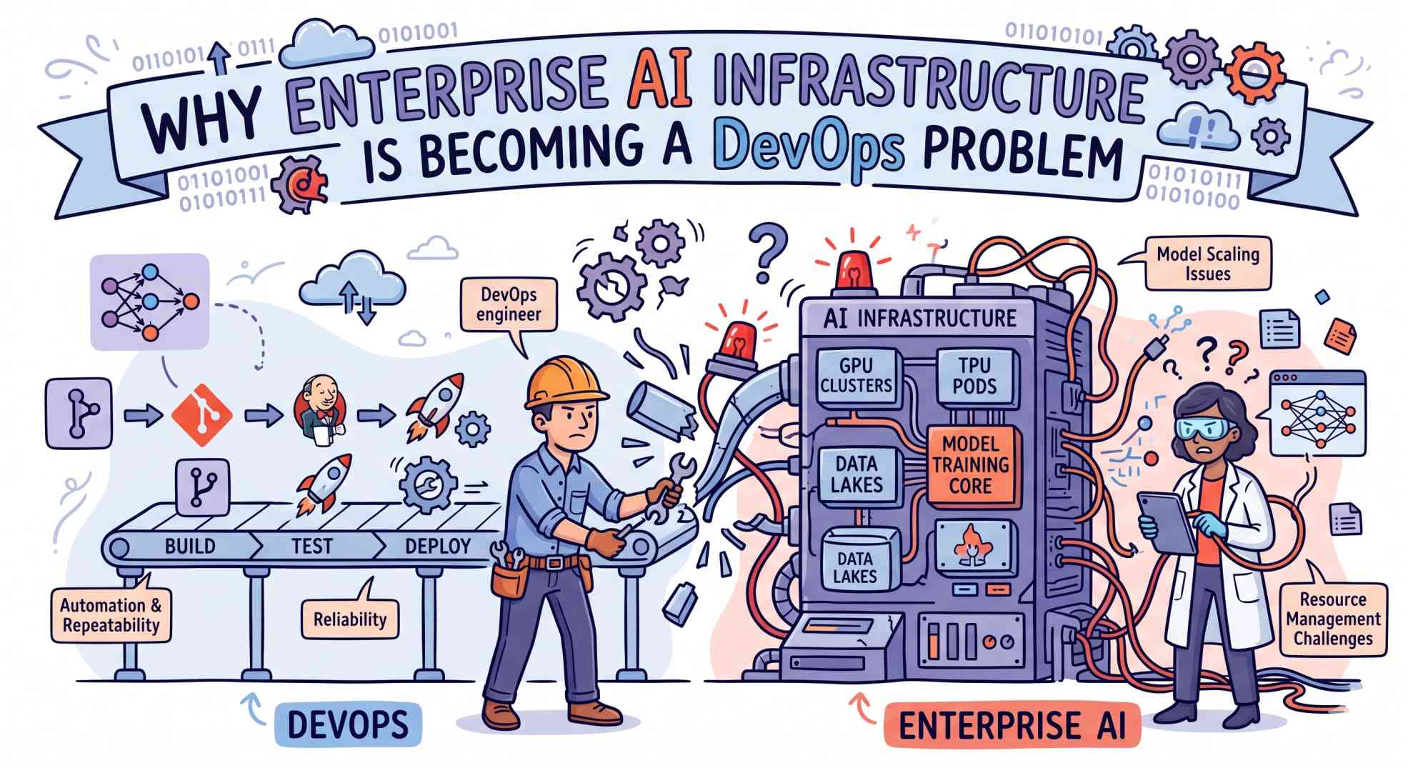 Why Enterprise AI Infrastructure Is Becoming a DevOps Problem