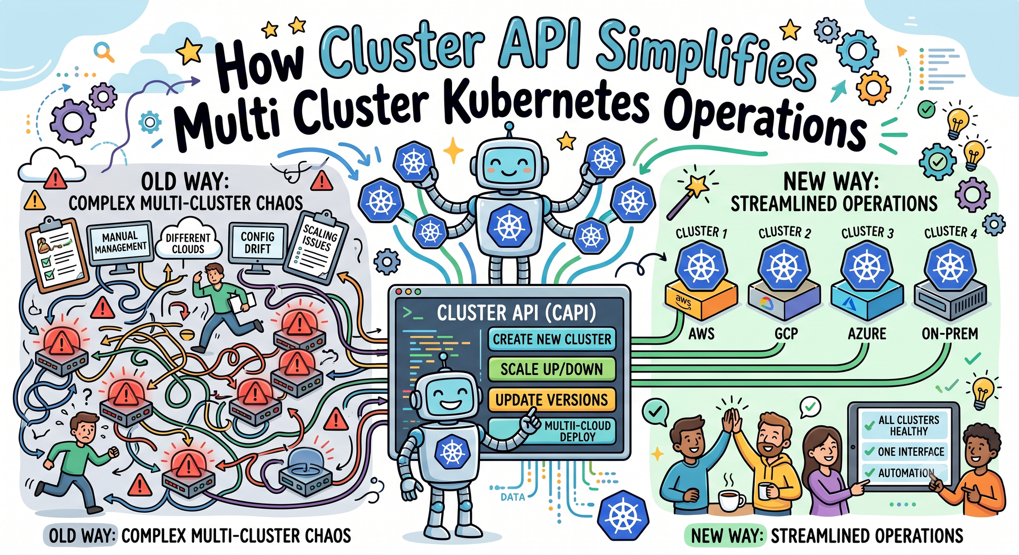 How Cluster API Simplifies Multi Cluster Kubernetes Operations