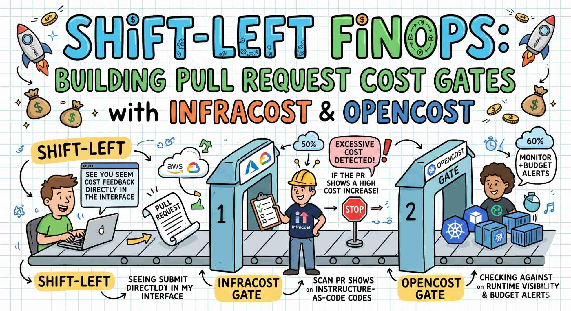 How to Build Pull Request Cost Gates with Infracost and OpenCost