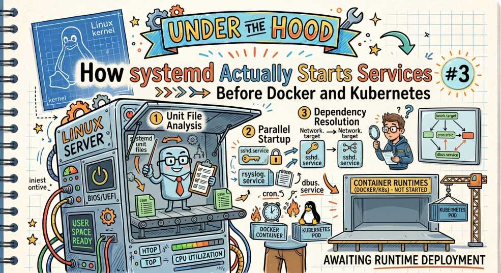 Under the Hood #3 How systemd Actually Starts Services Before Docker and Kubernetes