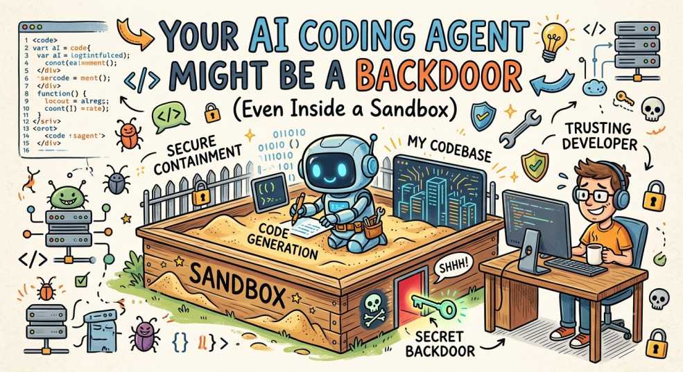 Your AI Coding Agent Might Be a Backdoor (Even Inside a Sandbox)