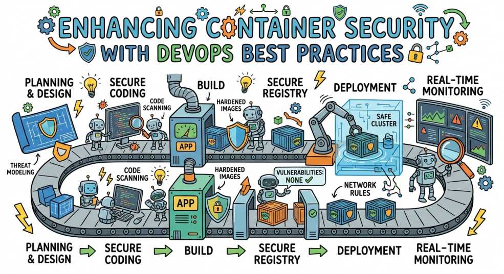 Enhancing Container Security with DevOps Best Practices