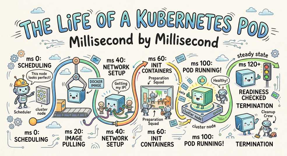 The Life of a Kubernetes Pod: Millisecond by Millisecond