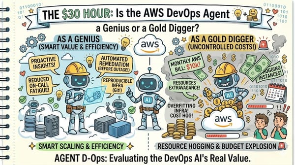 The $30 Hour: Is the AWS DevOps Agent a Genius or a Gold Digger?