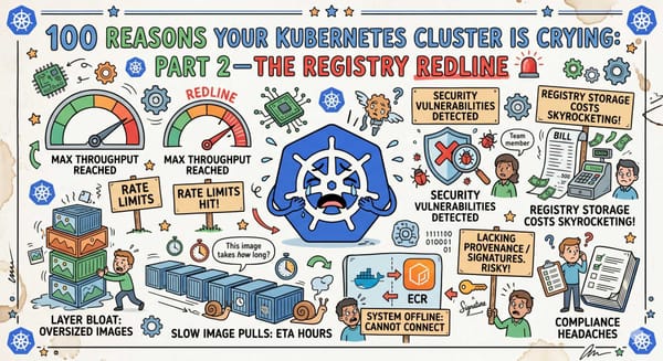 100 Reasons Your Kubernetes Cluster is Crying: Part 2-The Registry Redline 🚨