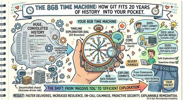 The 8GB Time Machine: How Git Fits 20 Years of History into Your Pocket