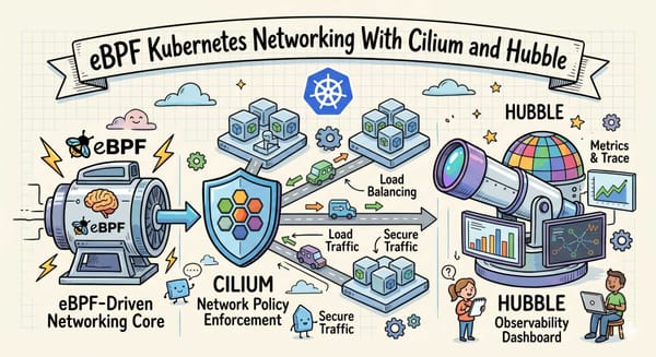 eBPF Kubernetes Networking With Cilium and Hubble