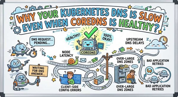 Why Your Kubernetes DNS Is Slow Even When CoreDNS Is Healthy?