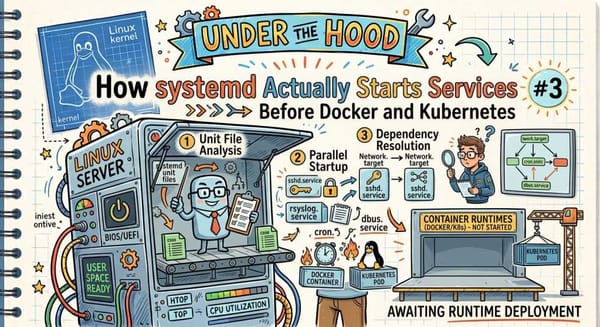 Under the Hood #3 How systemd Actually Starts Services Before Docker and Kubernetes