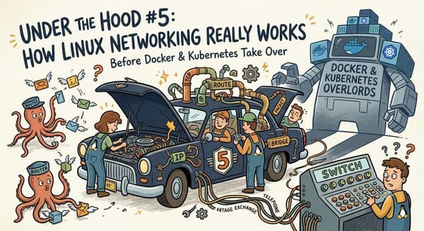 Under the Hood #5 How Linux Networking Really Works Before Docker and Kubernetes Take Over