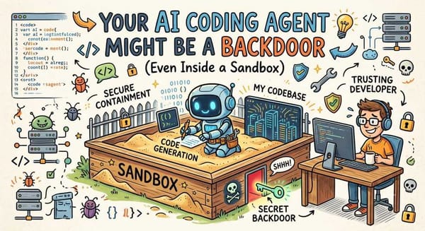 Your AI Coding Agent Might Be a Backdoor (Even Inside a Sandbox)