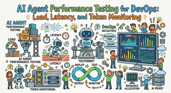 AI Agent Performance Testing for DevOps: Load, Latency, and Token Monitoring