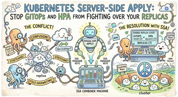 Kubernetes Server-Side Apply: Stop GitOps and HPA From Fighting Over Your Replicas
