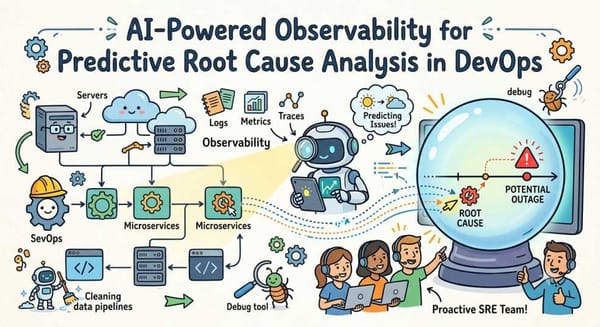 AI-Powered Observability for Predictive Root Cause Analysis in DevOps