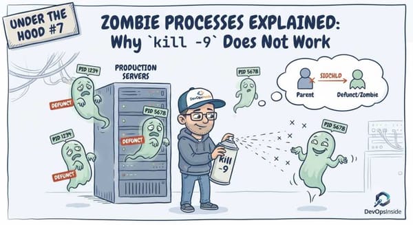 Under the Hood #7 Zombie Processes Explained: Why kill -9 Does Not Work